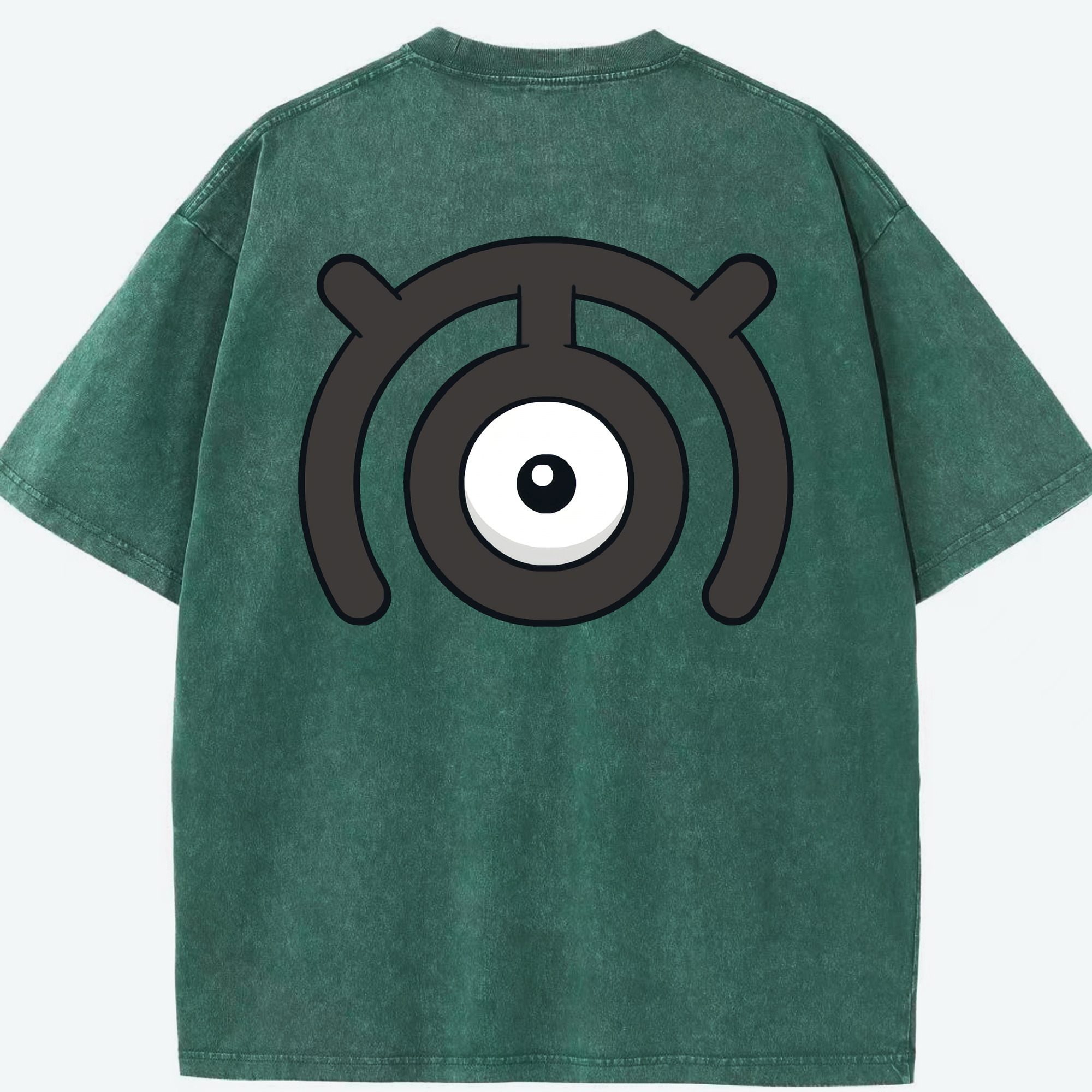 （画像用） ポケットモンスター Pokémon 綿100% ヴィンテージ風 半袖Tシャツ（背面プリント）